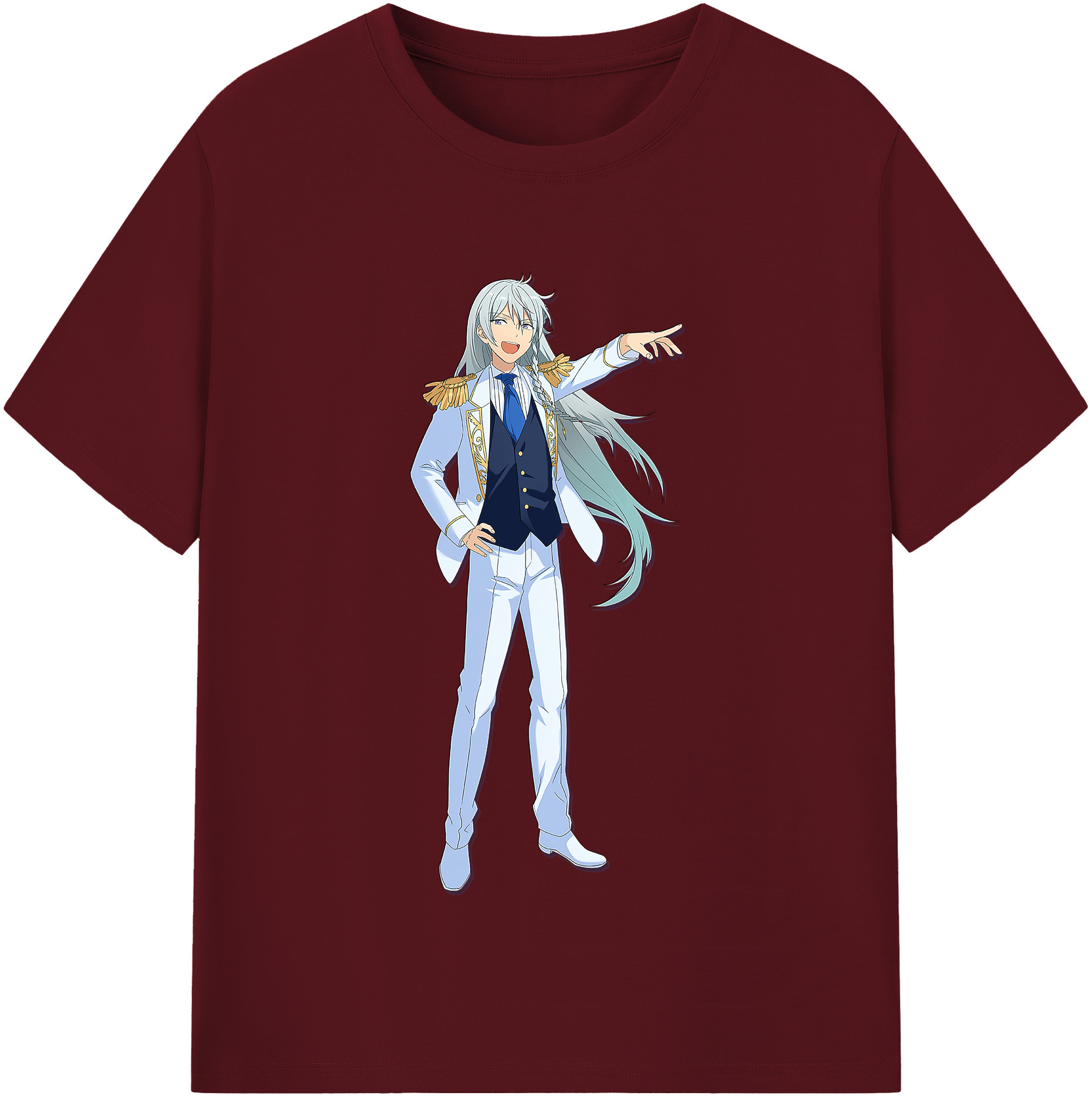 （画像用） あんさんぶるスターズ! Ensemble Stars 綿100％半袖Tシャツ（フロントプリント）